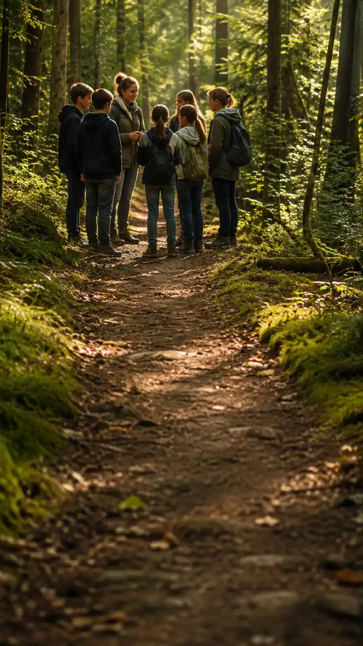 Waldweg – Schulangebot Wald-X